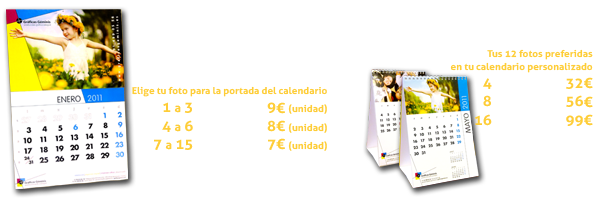 Calendarios personalizados