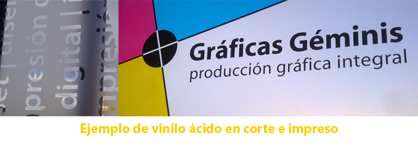 rotulación en cristal